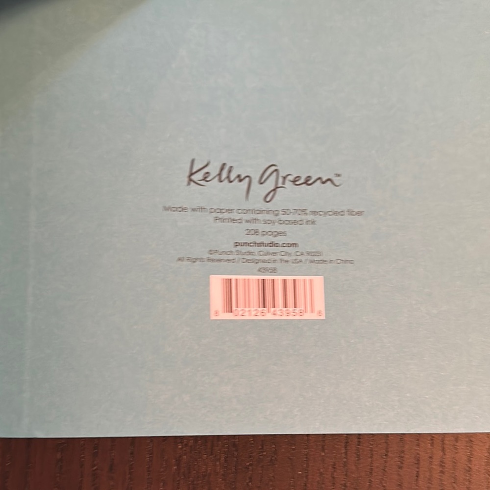 Kelly Green Orange Fruit Notebook - Picture 2 of 7